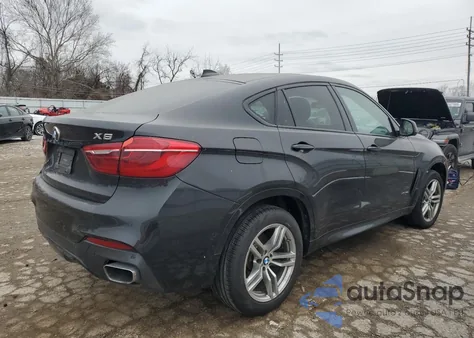 2016 BMW X6 xDrive35I z USA, uszkodzony, nr VIN 5UXKU2C57G0N80632